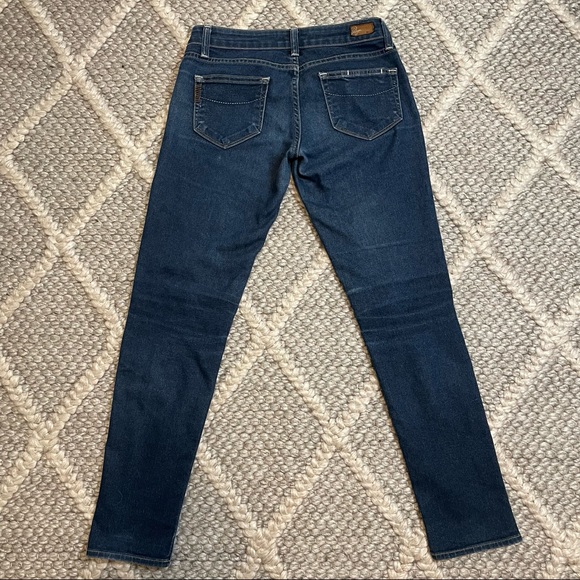 PAIGE Premium Denim Low Rise Skinny Blue Jeans - Women’s Size 25 - Picture 6 of 12